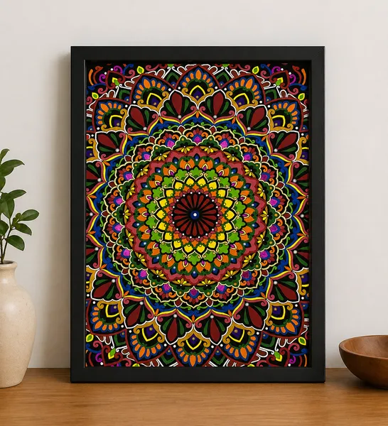 Radiant Cosmos Mandala