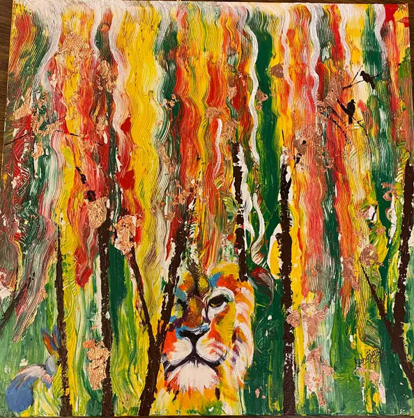 Life Above - acrylics on canvas