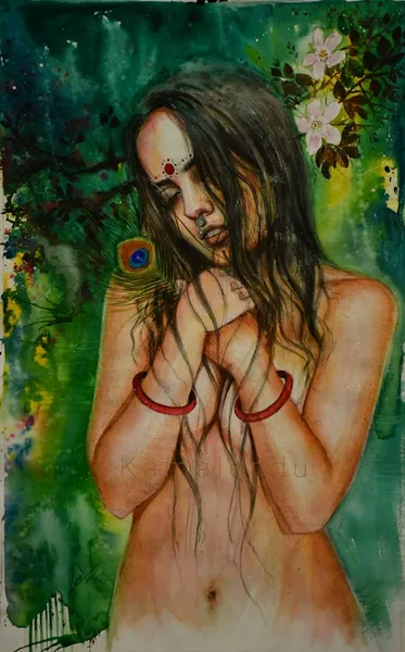 Peacock's Whisper: A Sacred Garden Dream