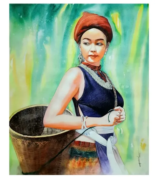 Emerald Dreams: Portrait of Resilience