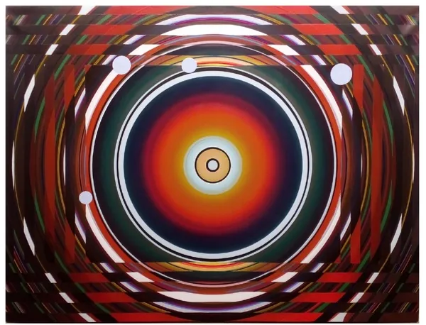 Cosmic Eye: A Journey Through Radiant Circles