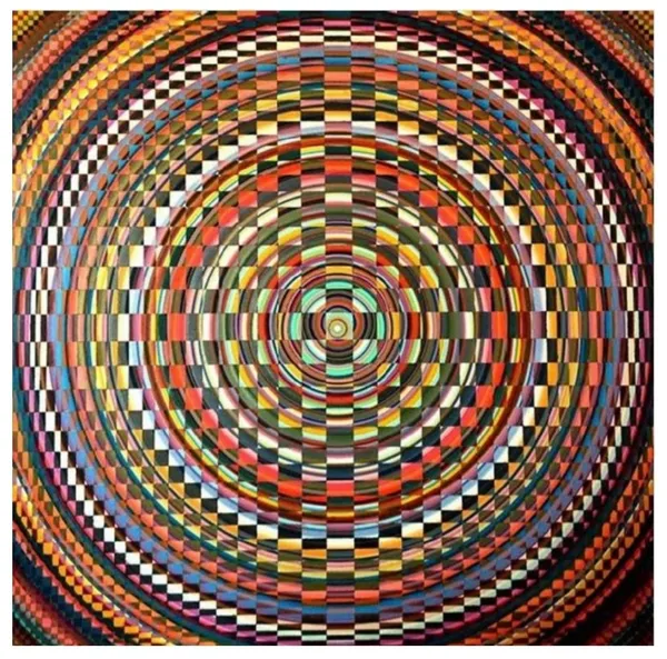Infinite Checkerboard: A Hypnotic Journey