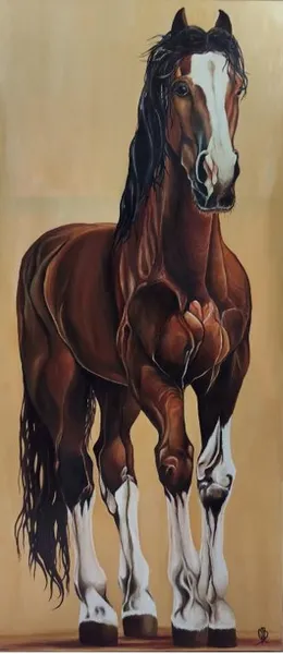 Sultan– Bay Horse Portrait
