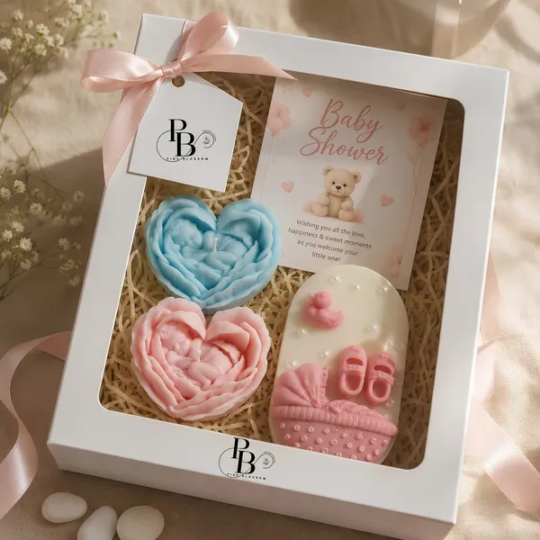 Blessed Beginnings: Baby Shower Keepsake Gift Set