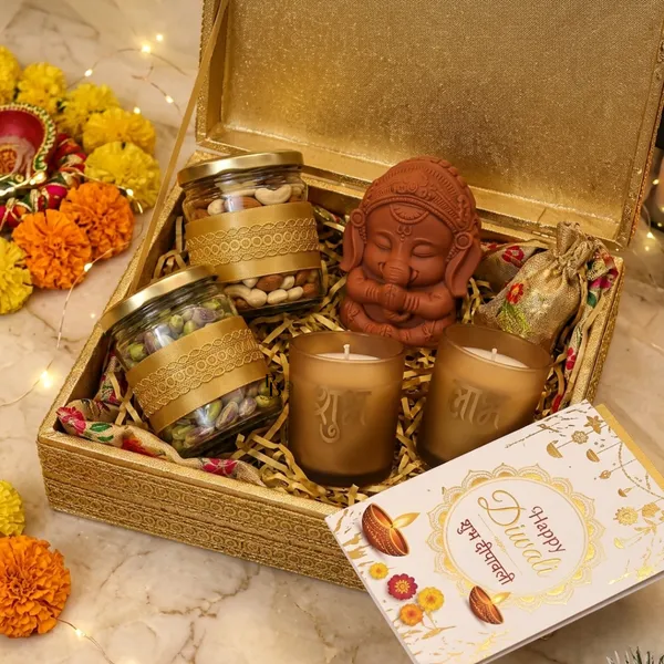 Divine Blessings Festive Hamper with Ganesha
