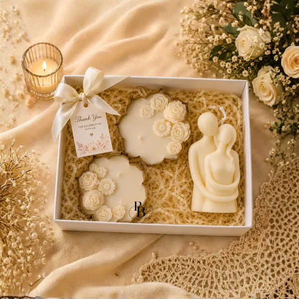 Ethereal Bloom Luxury Candle Gift Ensemble
