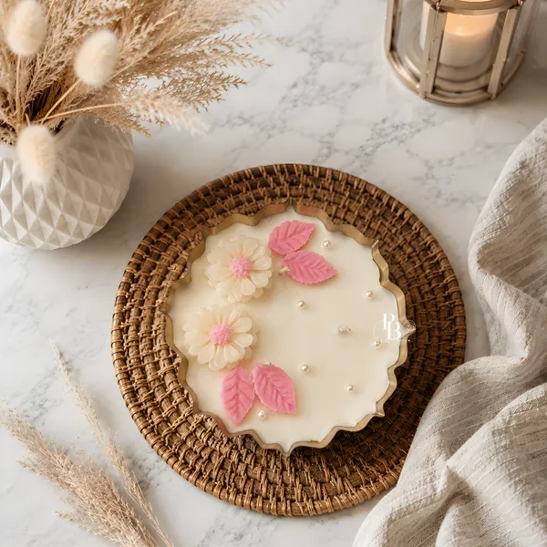 Pastel Daisy Dreams – Wax Cake Art