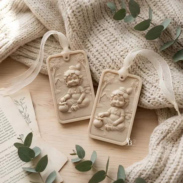 Divine Infant Krishna Blessing Ornaments