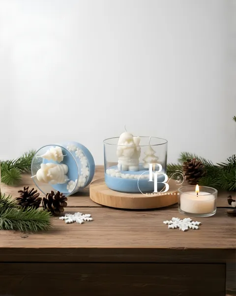 Winter Wonderland Sculpted Candle Collection