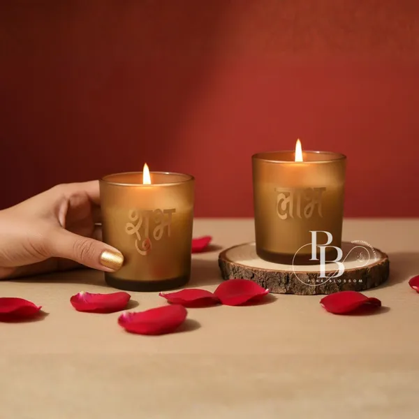 Sacred Flame: Luxury Scented Candle Duo