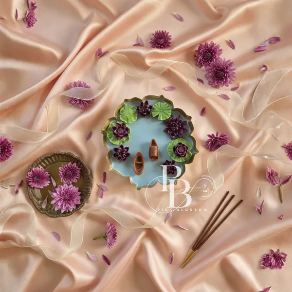 Lotus Pond Sanctuary: Miniature Wax Garden Bowl