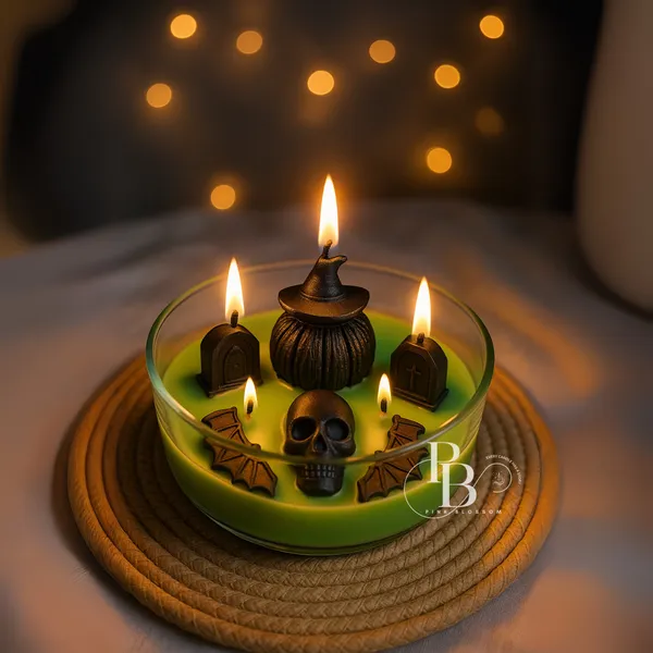 Enchanted Spirits: Halloween Candle Collection