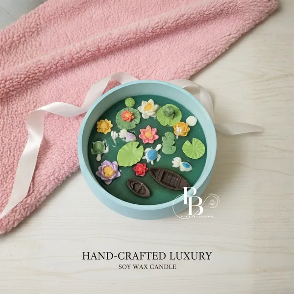 Pond Life Sanctuary Soy Wax Candle