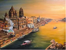 Golden Hour at Varanasi Ghats