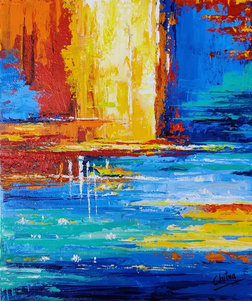 Chromatic Horizons: Abstract Landscape Vision