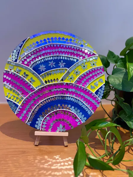 Radiant Layers: Mirror & Mud Mandala