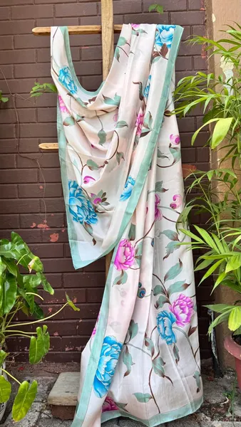 Blooming Garden Handwoven Dupatta