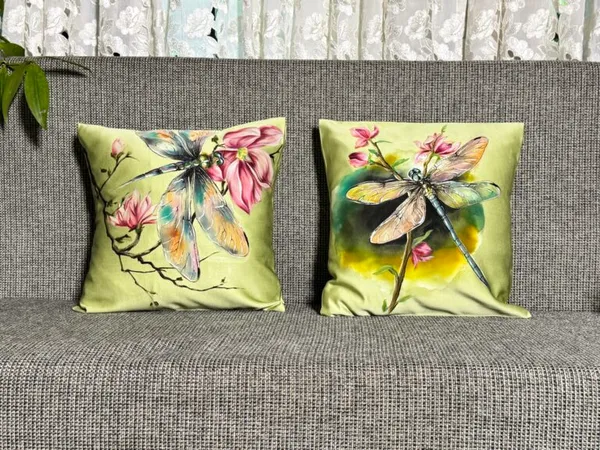 Dragonfly Garden Dreams Cushion Cover Set