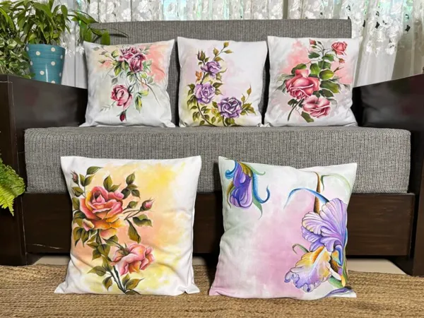 Botanical Bloom Cushion Cover Collection