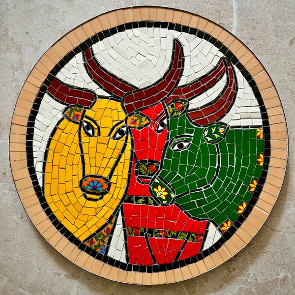 Sacred Trio: Mosaic Harmony of Horns