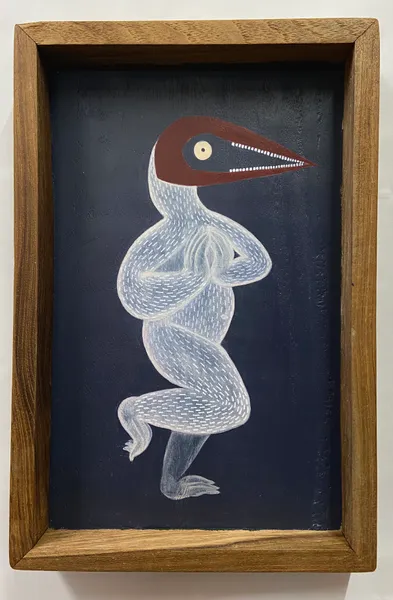 Crested Dreamer: A Study in Graceful Repose