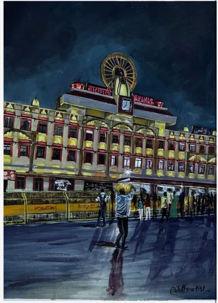 Midnight at Karani: Urban Solitude in Neon