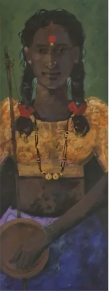 Golden Reverie: Portrait of Feminine Grace