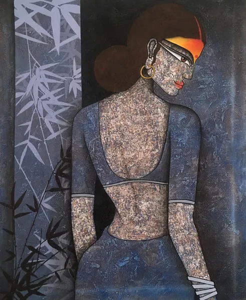 Urban Elegance: Woman in Orange Cap