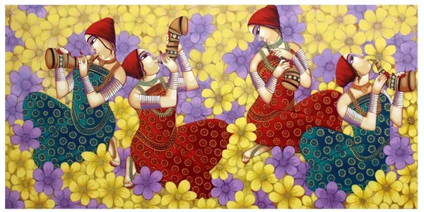 Floral Reverie: Musicians in Bloom