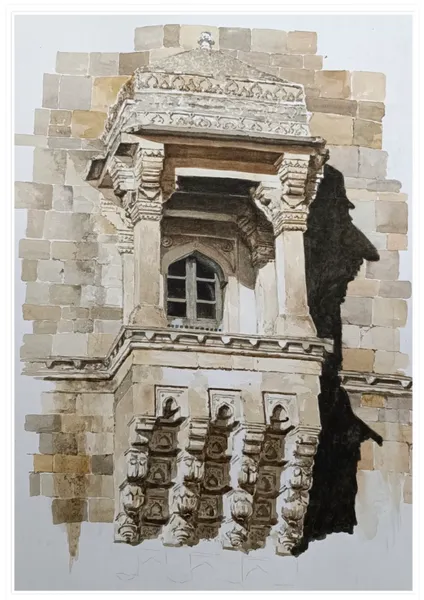 Colonial Stone Window: Architectural Heritage Study