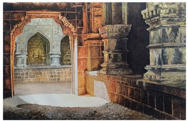 Ancient Doorway: Rajasthani Fort Portal