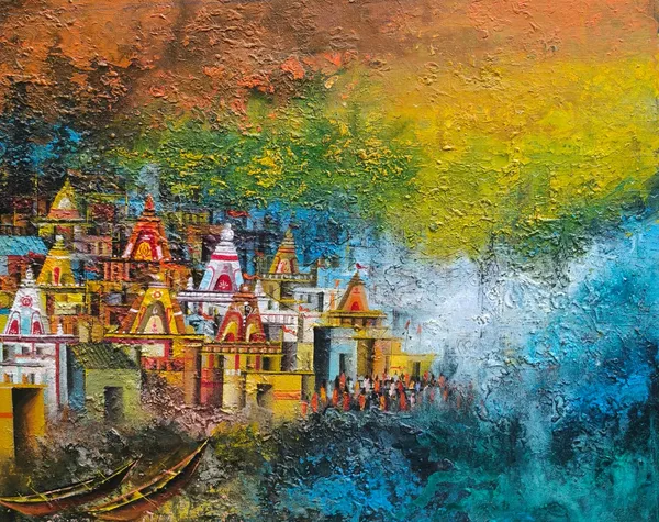 Riverside Temple Kingdom: Mystical Waterside Palace