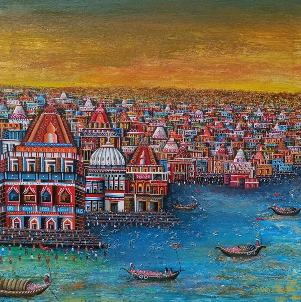 Crimson Harbor: A Tale of Waterside Splendor