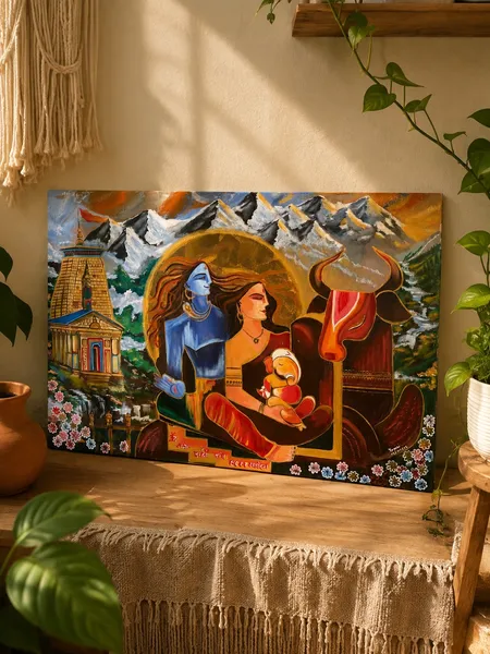 Divine Motherhood: Himalayan Blessing