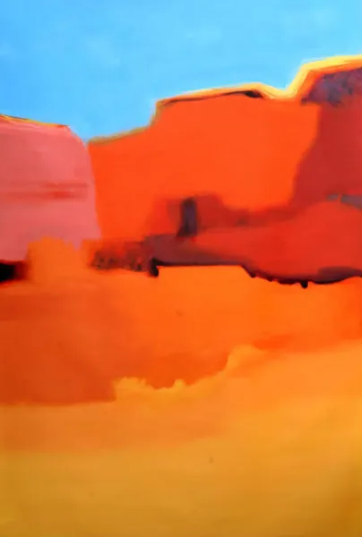 Vibrations of Summer – Acrylic Painting on Canvas