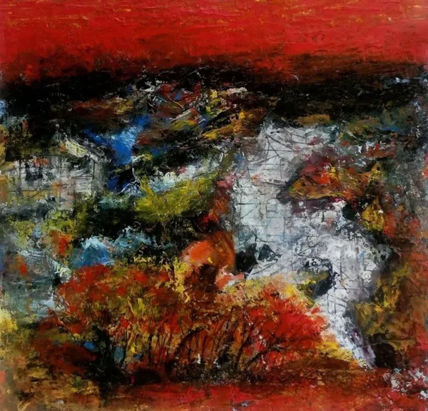 Rufous – Abstract Acrylic Painting