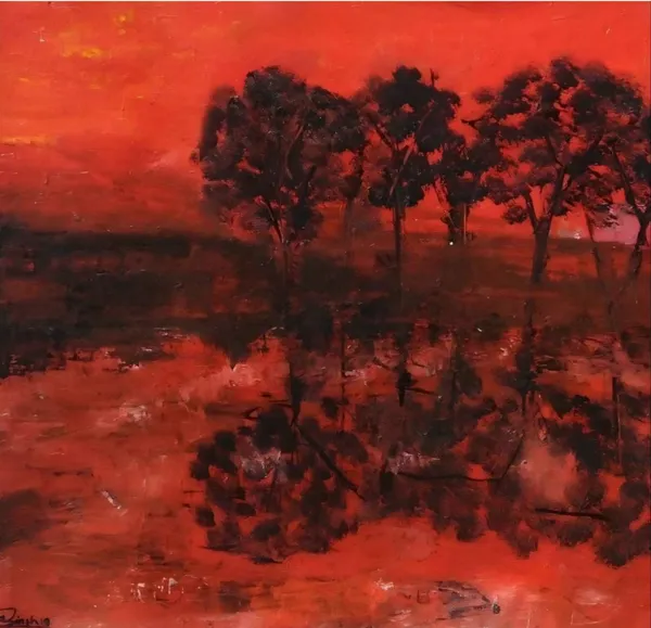 Reflection – Acrylic Painting on Canvas